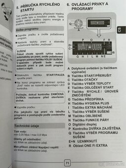 Pračka Hoover WDWT45 485AHC-S - 17