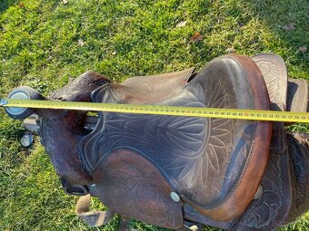 Westernové sedlo americké , nutná oprava - 17