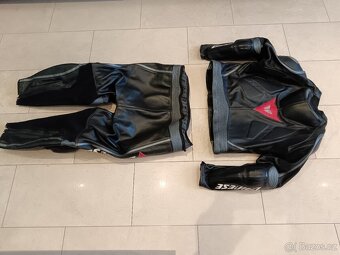 Dainese Laguna Seca-Pánská kožená moto kombinéza - 17