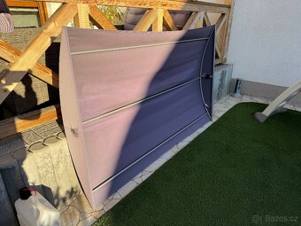 Zahradní houpačka 3osoby – čalounění perfektní, Brno - 17