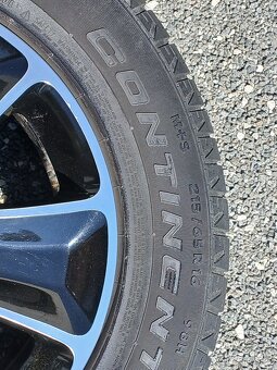 Pěkná letní orig alu kola Dacia Duster 215/65/16 vzorek 7mm - 17