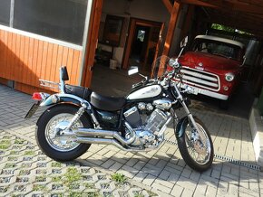 Yamaha Virago Laděné celonerezové výfuky NOVÉ - 17