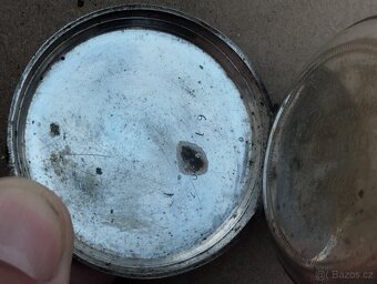 Starožitné dvoupláštové stříbrné zdobené kapesní hodinky. - 17