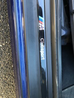 BMW E36 M Clubsport 320i  "1/157" - SLEVA - 17