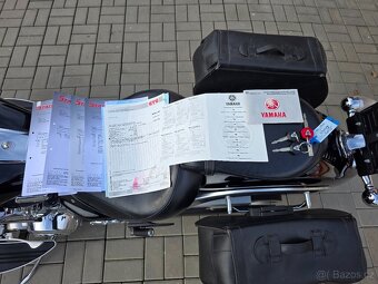 Yamaha XV 1900 Midnight Star, serviska, padací rám, brašny - 17