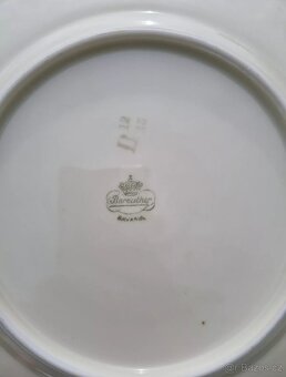 Starožitná porcelánová sada Bareuther Německo - 17