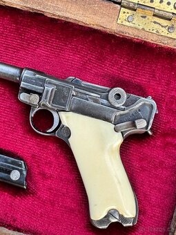 VZÁCNÁ MINIATURKA Mauser P08 , Parabellum P08 - 17