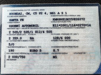 Hyundai Santa Fe 2.4 CVVT (benzín) - 17