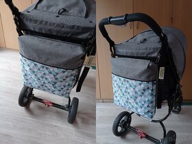 Taška na kočárek , šití na zakázku - 17