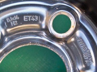 4x Disky Fabia I 5x100 R14+Letní Pneu 185/60R14:Cena za sadu - 17