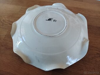 FAJÁNS VÁZA S MÍSOU HÉLÉNE UGO VALLAURIS PROVENCE FRANCE - 17