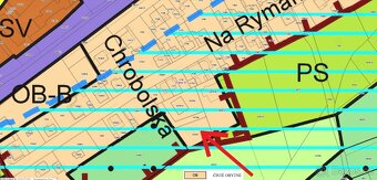 Stavební pozemek v Praze 16 - 17