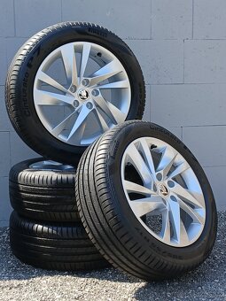 Nová orig alu kola Škoda Octavia IV Bridgestone 205/55/17 - 17
