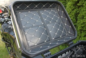 nový adventure moto kufr 45 litrů, černý, nepoužitý - 17