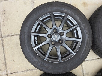 4x zimní pneu Pirelli 195/65 R15 91H + ALU disky RIAL MILANO - 17