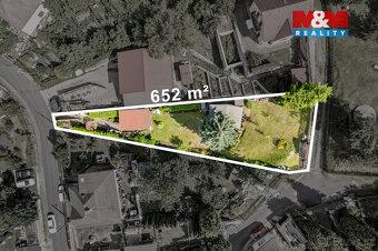 Prodej zahrady, 652 m², Ústí nad Labem, ul. Žitná - 17