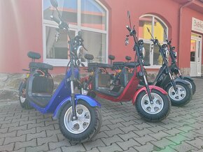 Elektrokoloběžka Lera Scooters C2 2000W Modrá - 17