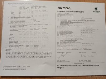 Nová nejetá registr. 03/2025 , Octavia Combi IV, 2.0TDi - 17
