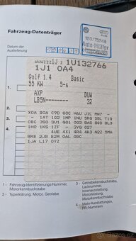 VW Golf IV 1,4 16V motor: AXP - 110tis.Km - 17