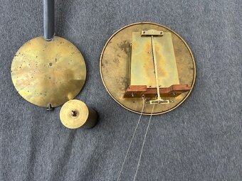 Nástěnné hodiny biedermeier, empír - dachle. - 17