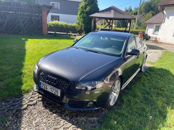 AUDI A4 B8 3.0 TDI S4 LOOK výfuk s el.klapkou hezká výbava - 17