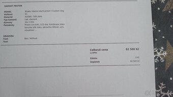 Diamantový prsten Bisaku - 17