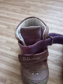 Celoroční kotníkové DDstep vel. 21 - 17