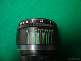 Foto fotoaparát Zenit-E objektiv HELIOS 44-2 2/58MM pouzdro - 17