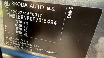 Škoda Superb Combi Sportline 2.0 TSI 206 kW 4x4 DSG – 2022, - 17