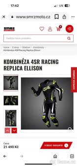 KOMBINÉZA 4SR RACING vel.56 - 17