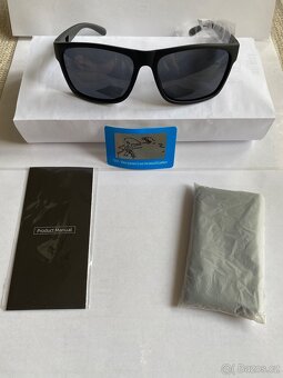 Jedinečné orig. sluneční brýle fialový odstín kov - 17