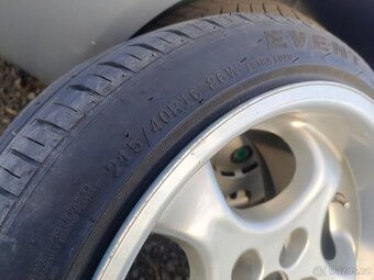 ALU kola Brock R16, 5x100, 9J 215/40, letní - 17