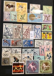 Album známek sporty, Maďarsko, Nemecko, Československo - 17