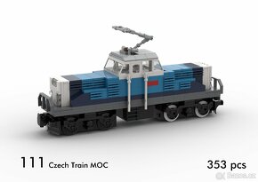 Lego vlaky - návody českých vozidel - 17
