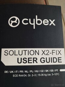 Autosedačka Cybex Solution X2-fix - 17