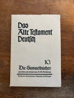 Knihy ze série Das Alte Testament Deutsch - 17