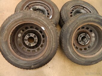 5x120+zimní pneu Continental 9mm R15 - 17