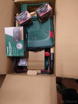 Aku Parkside sekačka, rychlonabíjčka, 2X 4Ah baterie - 17