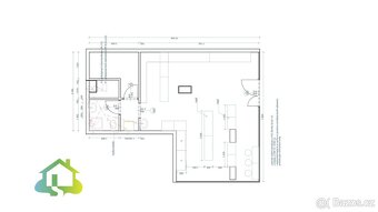 Pronájem vybavené prodejny delikates 66m2, Praha, ul. Počern - 17