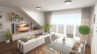 Moderní byt 3+kk s balkonem, parkovacím stáním a zahradou, l - 17