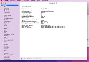 MacBook Air 13" 2015 8GB / 128GB SSD, 100% vzhled a stav. - 17