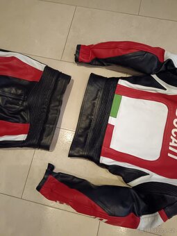 Ducati Corse-Dámská kožená moto kombinéza, dvoudílná - 17