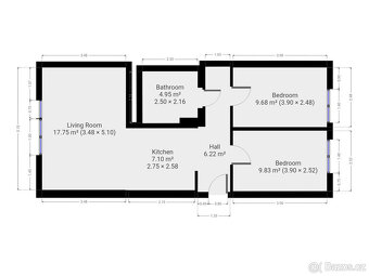 Pronájem bytu 3+kk, Nad Olšinami, Vinohrady, 26.000 Kč/měs 5 - 17