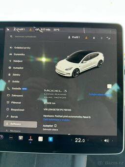 TESLA MODEL 3 LONG RANGE DUAL MOTOR - 3/23, DPH, ZÁRUKA - 17