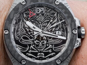 FRANCK DUBARRY, model FILETEADO GMT, originál hodinky - 17