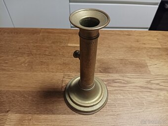MOSAZNÝ EMPÍROVÝ SVÍCEN -BIEDERMEIER-19. STOLETÍ FRANCIE - 17