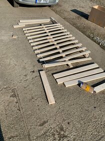 drevena postel 120x200 borovice S rostem Nova - 17