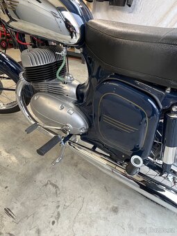 Prodam Jawa 350/361 Sport - Kralovska modra, kompletní GO - 17