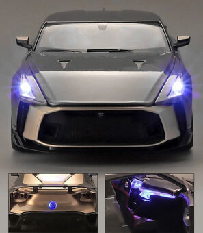 Model 1:18 Nissan GTR (R35) LB Works Type 2 RHD Solido - 17
