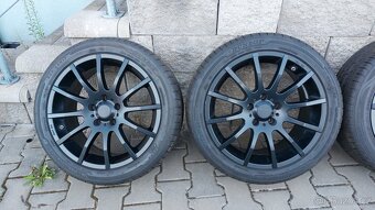 Alu kola 5x112 r17.Černe vw škoda audi Seat - 17